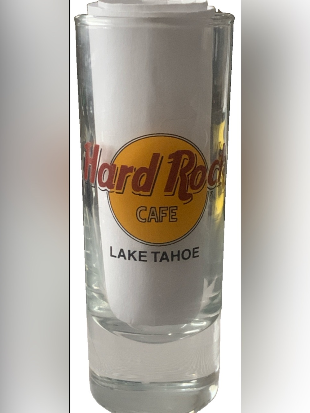 Vintage Hard Rock Cafe Lake Tahoe Shot Glass Shotglass